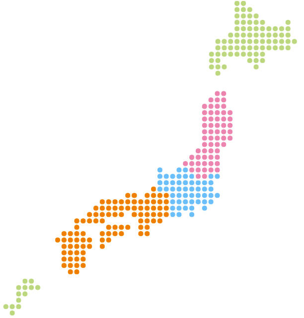 全国対応エリアマップ